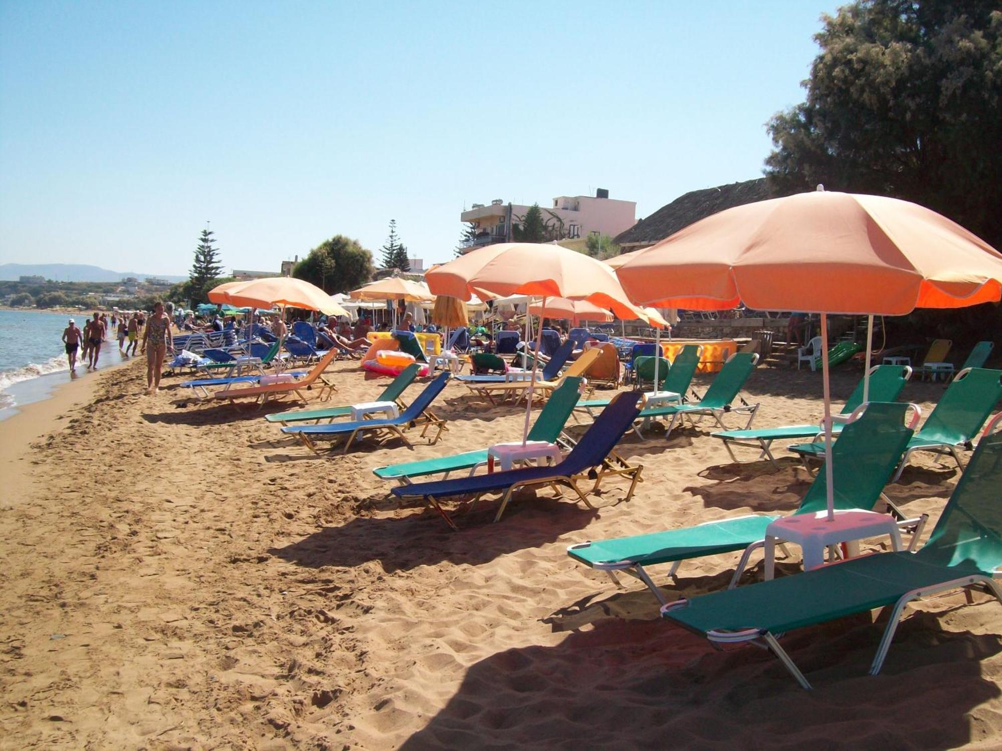 Kato Stalos Beach المظهر الخارجي الصورة